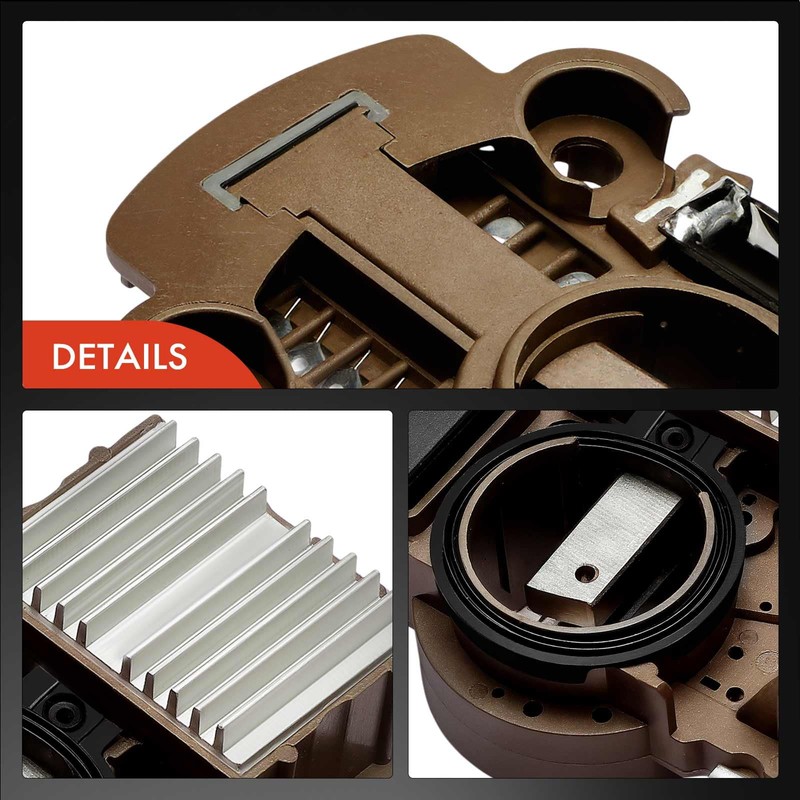 A-Premium Alternator Voltage Regulator Compatible with Nissan Versa 2009 1.8L,