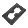 Rear Water Cup Holder Frame Cover Trim Carbon Fiber Look