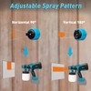 Brushless Cordless Paint Sprayer Electric Spray Paint Gun for for