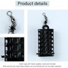 AIMALL 3-Piece Stainless Steel Fishing Bait Cage, Durable Round and