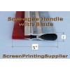 Gold-Up 8" Screen Printing Squeegee -Aluminum Handle with 65 Single