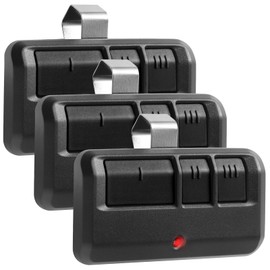 3 Replacement Garage Door Opener Remote,𝐎𝐧𝐥𝐲 Compatible with Liftmaster Chamberlain Sears Craftsman Garage Door Opener Remote 893MAX,Black,3 Pack