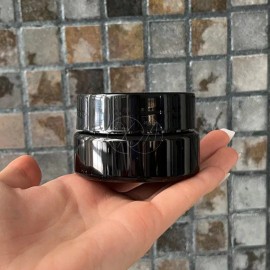 Xena Tarro Plastico Negro Cosmetico 50 Ml Pomadero Crema X 10 Pzs