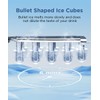 COWSAR Ice Maker Countertop, Portable Ice Machine with Self-Cleaning, 26.5lbs/24Hrs,