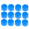 TEHAUX 35Pcs Splash Water Jug Sealing Caps Blue Spill Covers