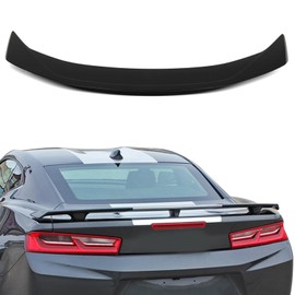 SCITOO 1PC Spoiler Wing 2016-2024 for Chevy Camaro Accessories Matte Black Rear Trunk Spoiler Wing Punch-Free Installation for Most Cars
