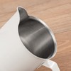 Milk Frother Cup 350ml 304 Stainless Steel Pointed Mouth Foaming