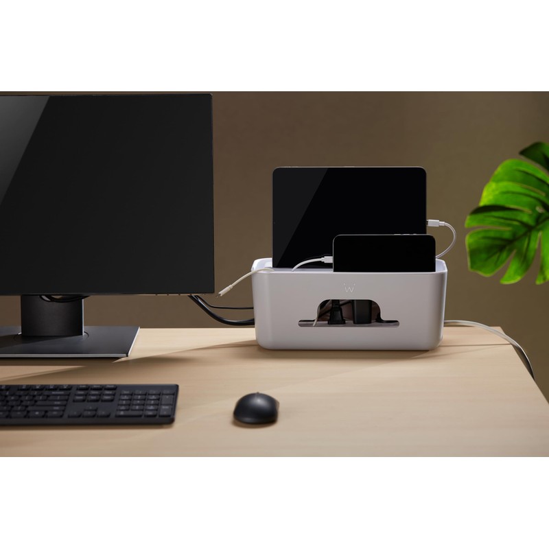 Ewent Cable Storage Box, Cable Management Box, Cable and Socket