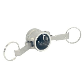 VARMHUS Trash Pump Adapter Dust Cap/Dust Cover,Type DC Cam and Groove Hose Pipe Fitting Coupler,Stainless Steel 316 (1/2")