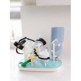 Lollaland - Baby Bottle Drying Rack | Drying Rack for Baby Bottle Accessories | Sturdy, High Capacity, Space Saving Bottle Rack