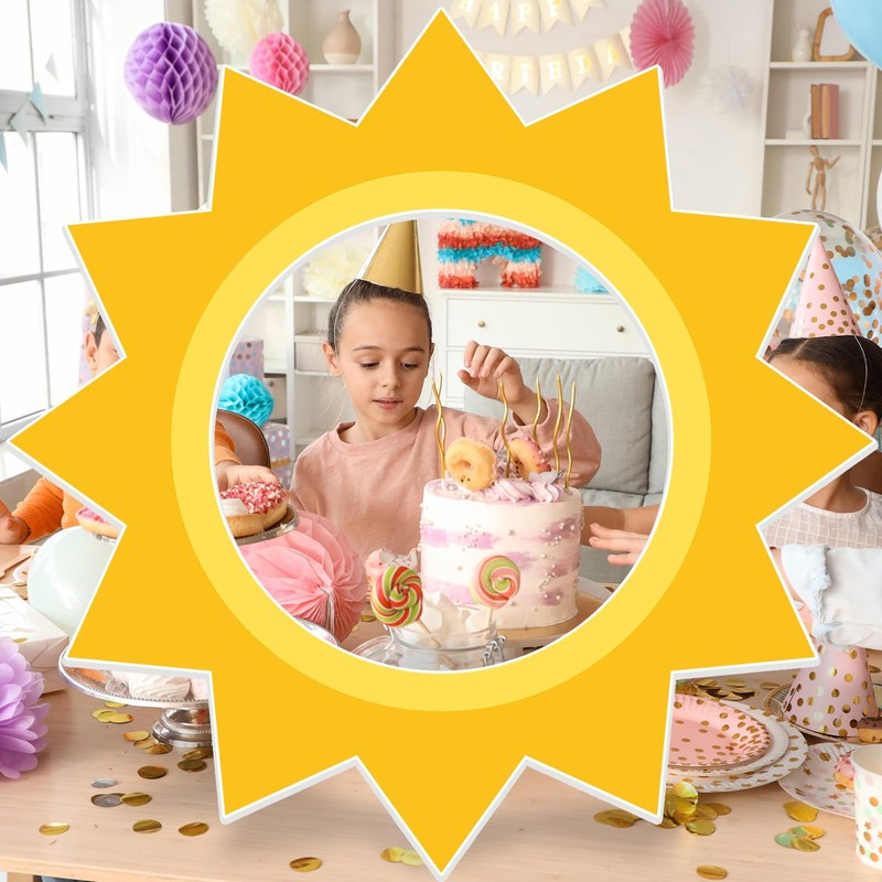 Sun Photo Booth Props Sunshine Theme Photo Frame Party Supplies
