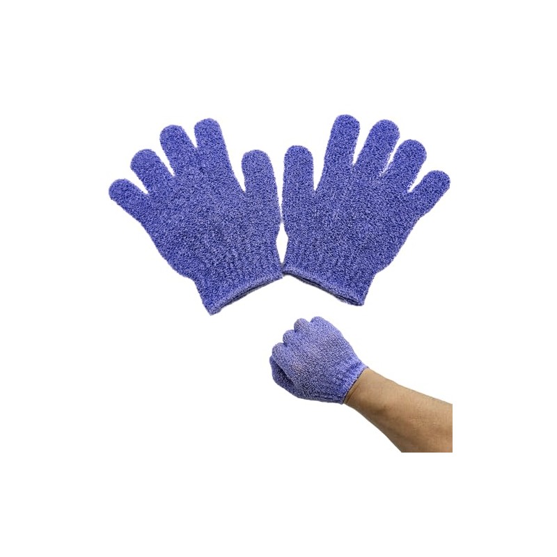 30 Pcs Exfoliating Shower Gloves, 15 Colours