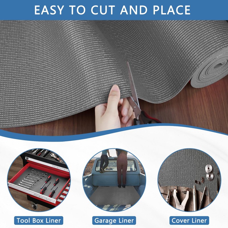 Foam Toolbox Liner Drawer Mat 1/8 Inch Thick X 24
