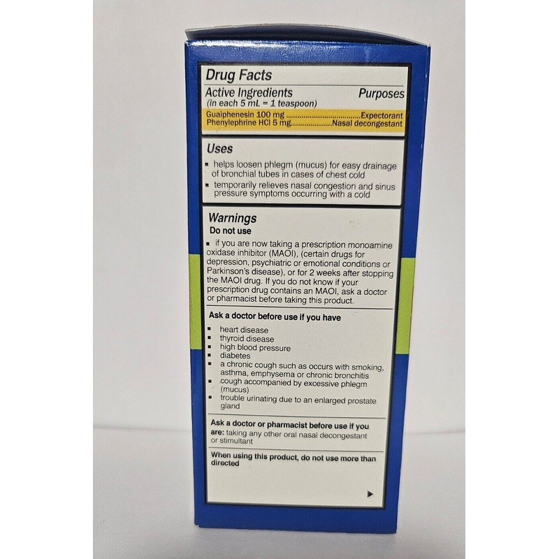 Ferrol Expectorant Chesty Cough & Nasal Congestion (120mL)
