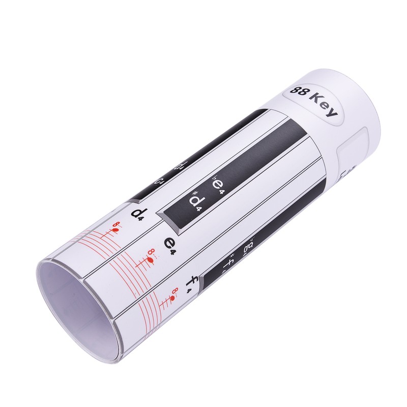 Fingering Version 88 Keys Piano Keyboard Fingering Practice Chart Sheet