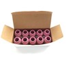 10Pcs TIG Welder Torch Accessories-Pink Large Gas Lens Cup Alumina