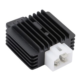 GOOFIT 4 Pin Voltage Rectifier Regulator 12V for GY6 50cc 60cc 80cc 125cc 150cc Chinese Scooters Motors Moped ATV Parts