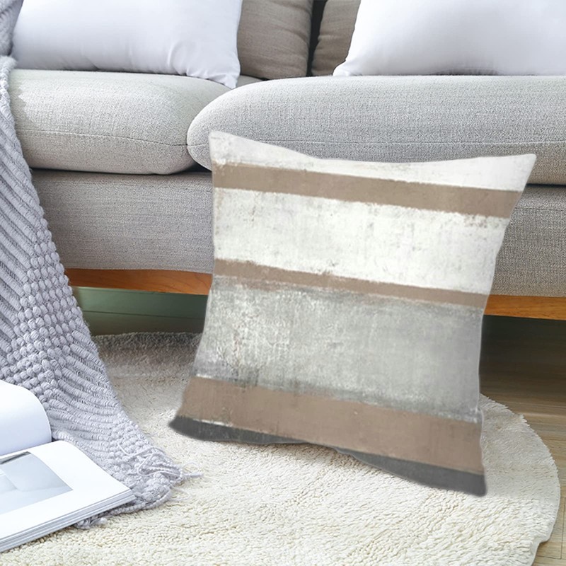 Daesar Bed Throw Pillow Covers, Pillowcase Living Room 4 Pack