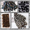 LEX STANDARD SM002 Women's Scarf, Stole, Leopard Print, Large, Animal
