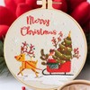 Huacan Embroidery Kits Christmas for Adults Beginner 4 Pcs DIY