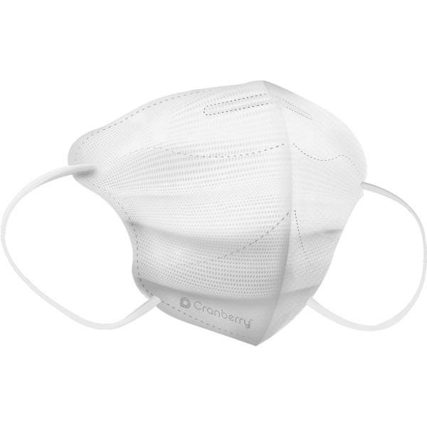 Cranberry 360 Earloop Face Mask Level 3, Silver, (Pack of