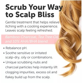 Rida Hair Research Institute Charcoal Scalp Scrub 16 fl oz with Bamboo Charcoal