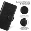 GAPlus Honor X7 Case - Black Premium Wallet Case Leather