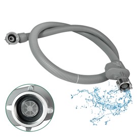 Universal 1.5 m Aquastop Hose for Dishwasher, Washing Machine, 3/4 Inch Hose Inlet Hose with Aquastop, Household Connection Safety Hose