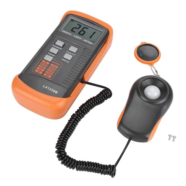 LX1330B Digital Luxmeter Light Meter with Calibration Certificate LCD Display