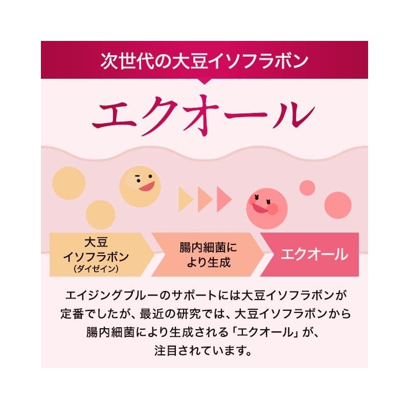 オーガランド (ogaland) エクオール S (30粒 / 約1ヶ月分) 大豆イソフラボン サプリ (エイジングケア/ゆらぎ)