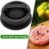 AIMALL 5-in-1 Hamburger Press Mould Stuffed Non-Stick Burger Patty Maker