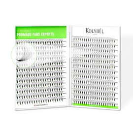 500 Premade Fans Lash Extensions 14D 11mm Single Length Promade Lash Fans 0.07 C Curl Premade Eyelash Fans Pointed Thin Base Handmade Volume Premade Lash Extensions(14D,0.07-C-11MM)