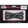 Code 100 Nickel Silver 25 Degree Custom-Line Crossing HO Scale