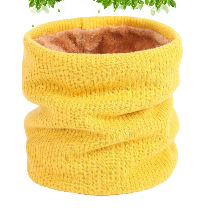 BESPORTBLE Cold Scarf Double-Layer Windproof Neck Warmer for Fall Soft