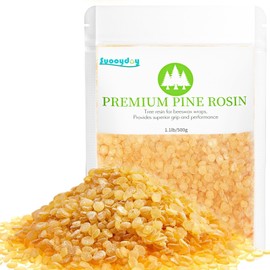1.1 Pound Pine Resin Natural Pine Resin for Beeswax Wraps Food Grade Good Grip and Performance Ideal for Musicians Athletes Dancers and DIY Projects (1.1, Pounds)