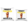 Mangonada Mango Chamoy Mexican Candy Comida Mexicana Mexico Throw Pillow
