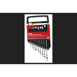 Ace 10 Pc. Sae Combination Wrench Set` (2024495)