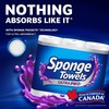 SpongeTowels UltraPRO Ultra Strong & Absorbent Paper Towel, Choose-A-Size Sheets,