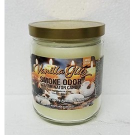 Smoke Odor Exterminator 13oz Jar Candle, Vanilla Glitz.