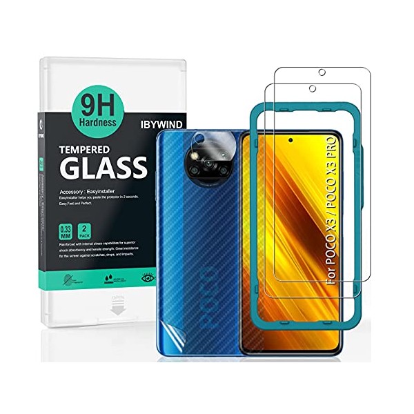 Ibywind Screen Protector for POCO X3 NFC/POCO X3 PRO [Pack