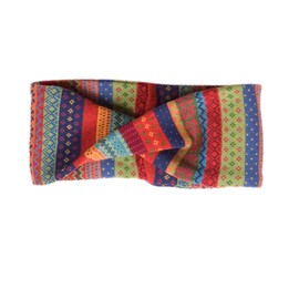 Invero, Tara Merino Headband 100% Wool (Bright Colourful)