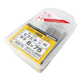 WAKAI BS675 New Non-Plug Bispita Value Pack Sara 0.2 x 3.0 inches (6 x 75 mm), 26 Pieces