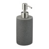 Relaxdays Soap Dispenser 180ml Refillable Bathroom Toilet Kitchen Liquid Soap