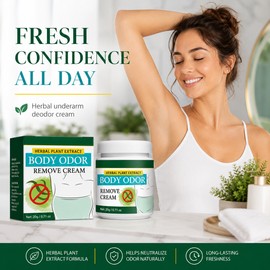 Underarm Deodorant Cream for Daily Freshness – Herbal Body Odor Care for Men & Women at Home or Travel