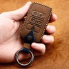 ontto Cowhide Car Key Case Cover for Range Rover Velar