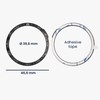 kwmobile Protective Ring Compatible with Garmin Fenix 7 Fitness Tracker