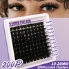 Lashes Clusters Kit Gift Packs 3 Styles 350Pcs with Bond&Seal