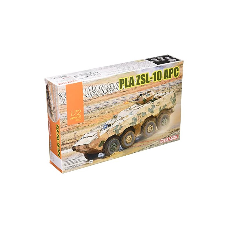 Dragon DR7684 1/72 Chinese Army PLA ZSL-10 APC Plastic Model
