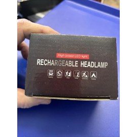 HPL High Power Rechargeable Head Lamp Multiple Bulbs Listed 10/13
