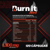 Burn it Zero Quemador Grasa Termogenico 4en1 1300mg: L Carnitina,
